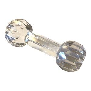 Crystal knife rest/ vintage